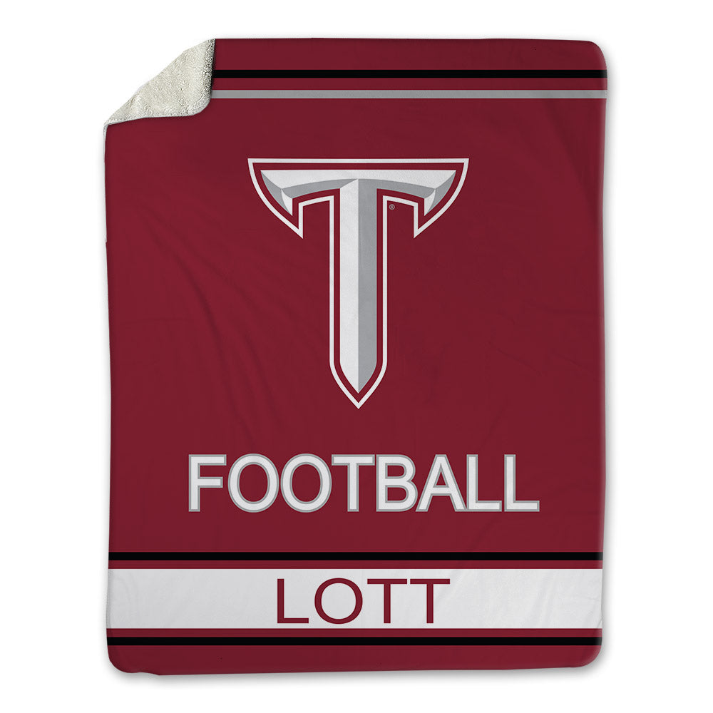 Troy - NCAA Football : Joe Lott - Blanket-1