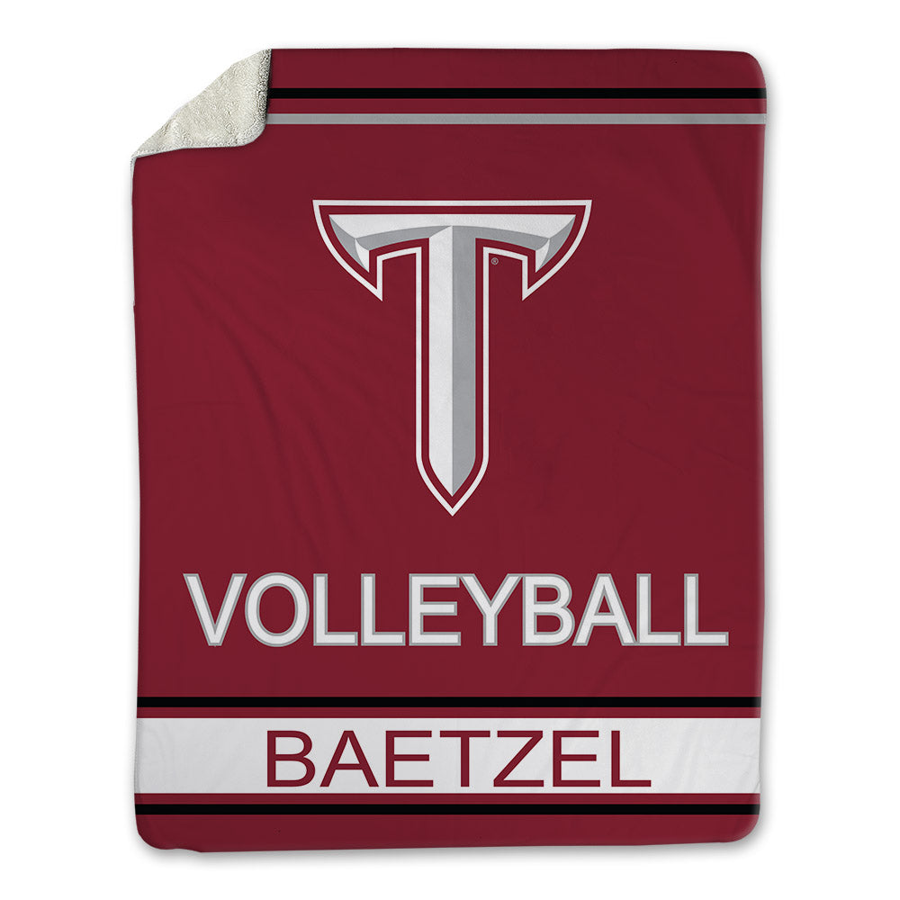 Troy - NCAA Women's Volleyball : Kayla Baetzel - Blanket-0