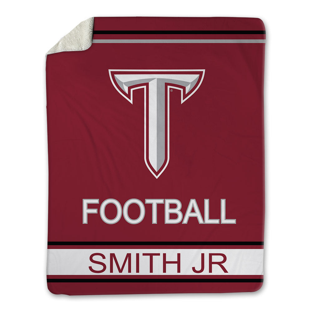 Troy - NCAA Football : Lonnie Smith Jr - Blanket-0
