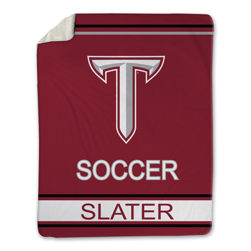 Troy - NCAA Women's Soccer : Brooke Slater - Blanket-1