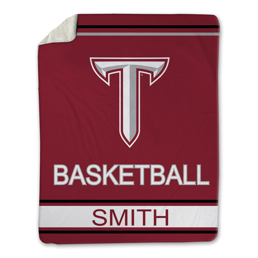 Troy - Men's Basketball Alumni : Brant Smith - Blanket-0