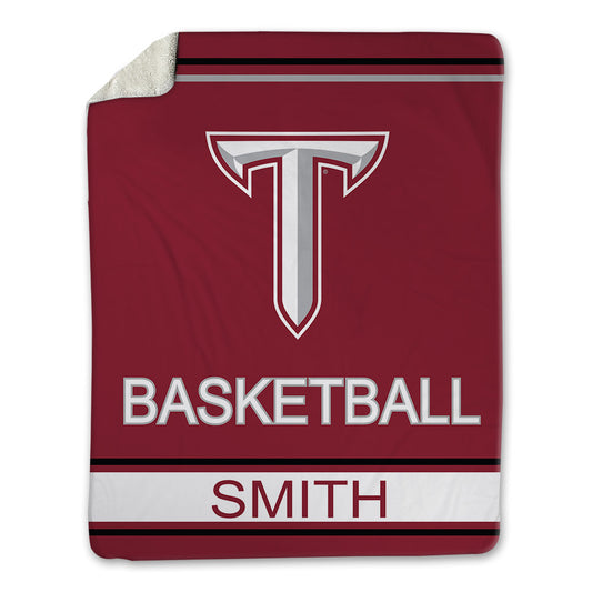 Troy - Men's Basketball Alumni : Brant Smith - Blanket-0