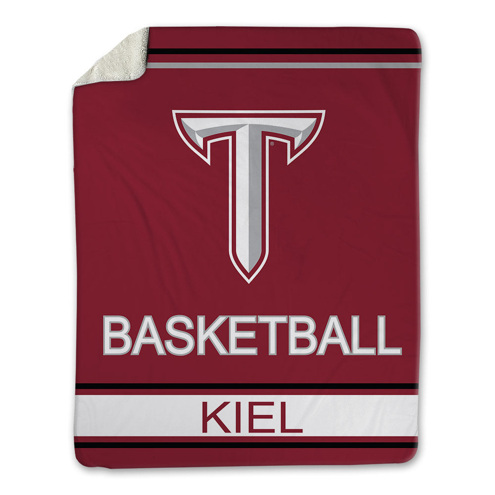 Troy - NCAA Men's Basketball : Kerrington Kiel - Blanket-1