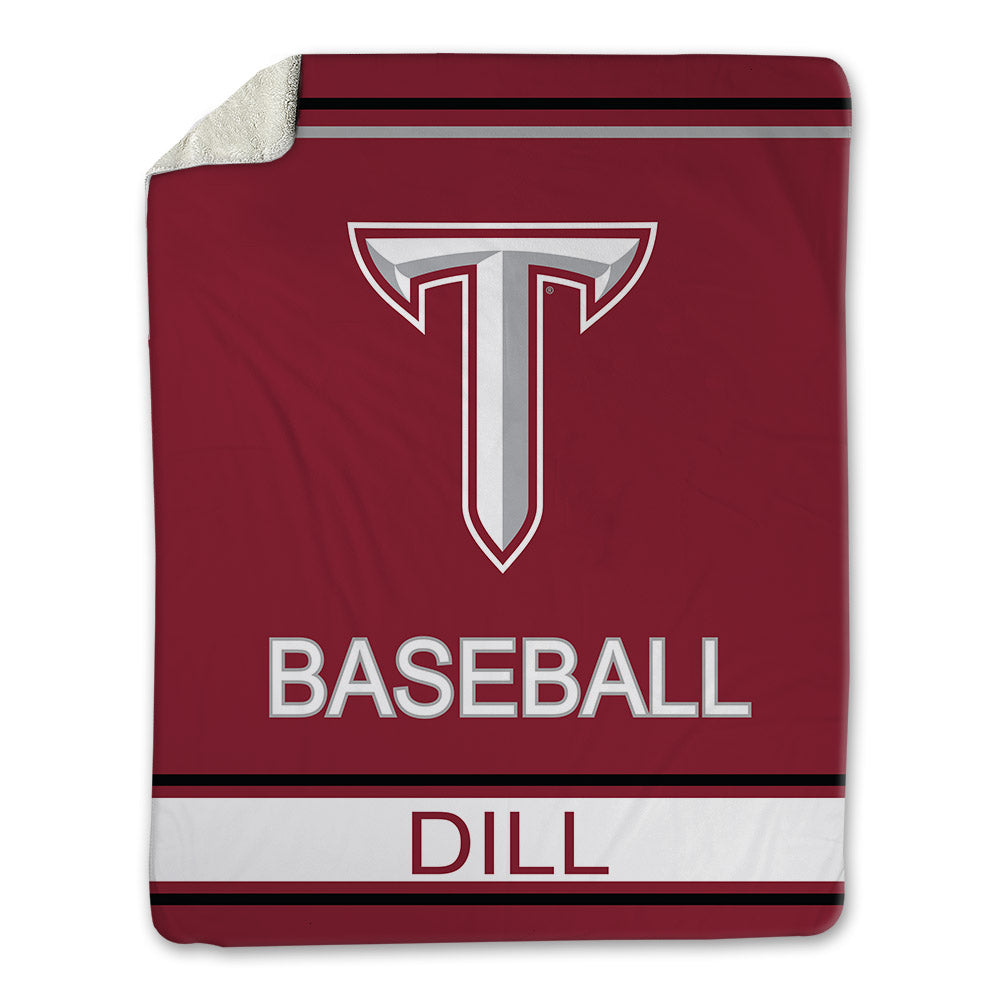 Troy - NCAA Baseball : Matthew Dill - Blanket-0