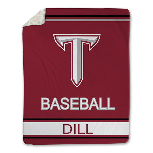 Troy - NCAA Baseball : Matthew Dill - Blanket-0