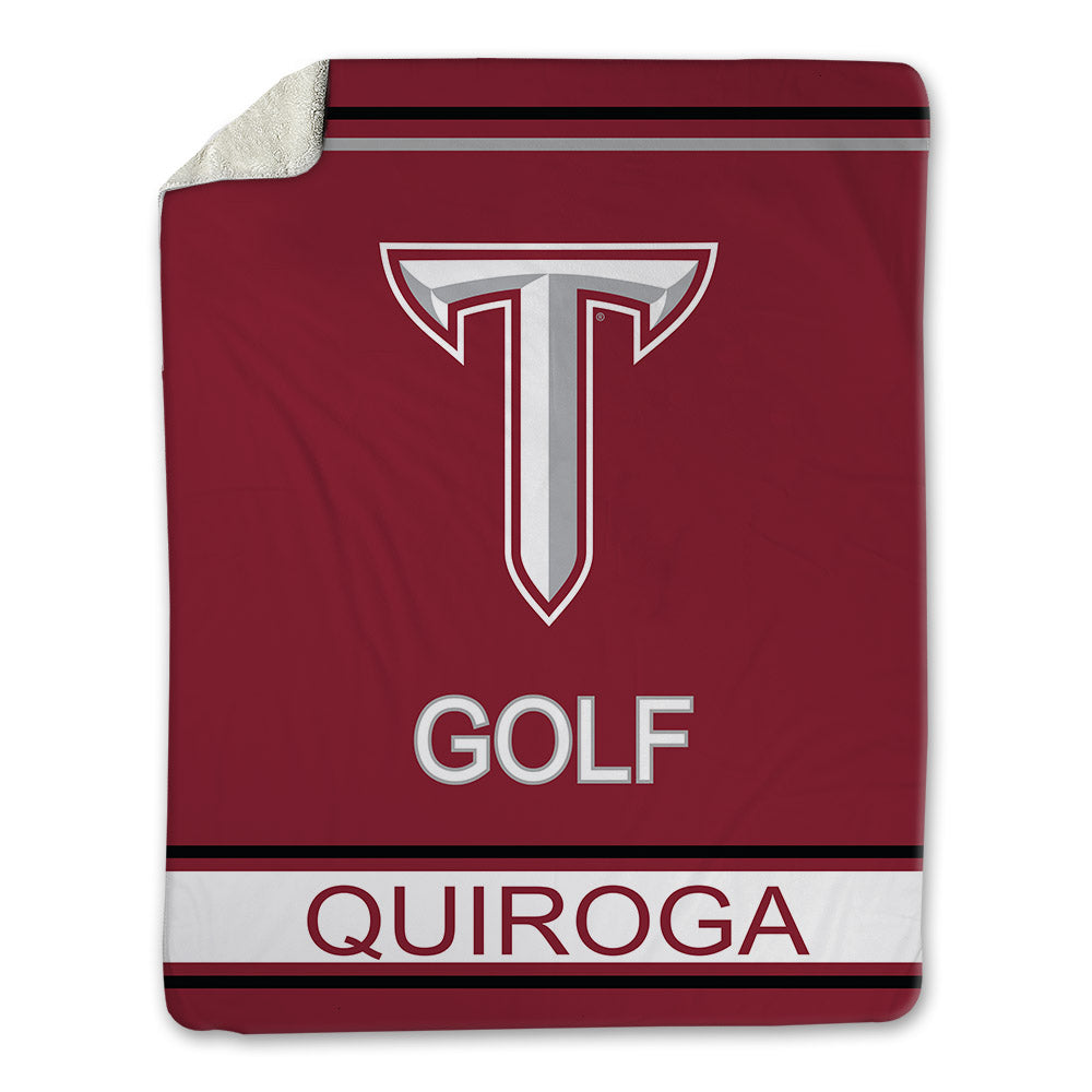 Troy - NCAA Women's Golf : Constanza Quiroga - Blanket-1