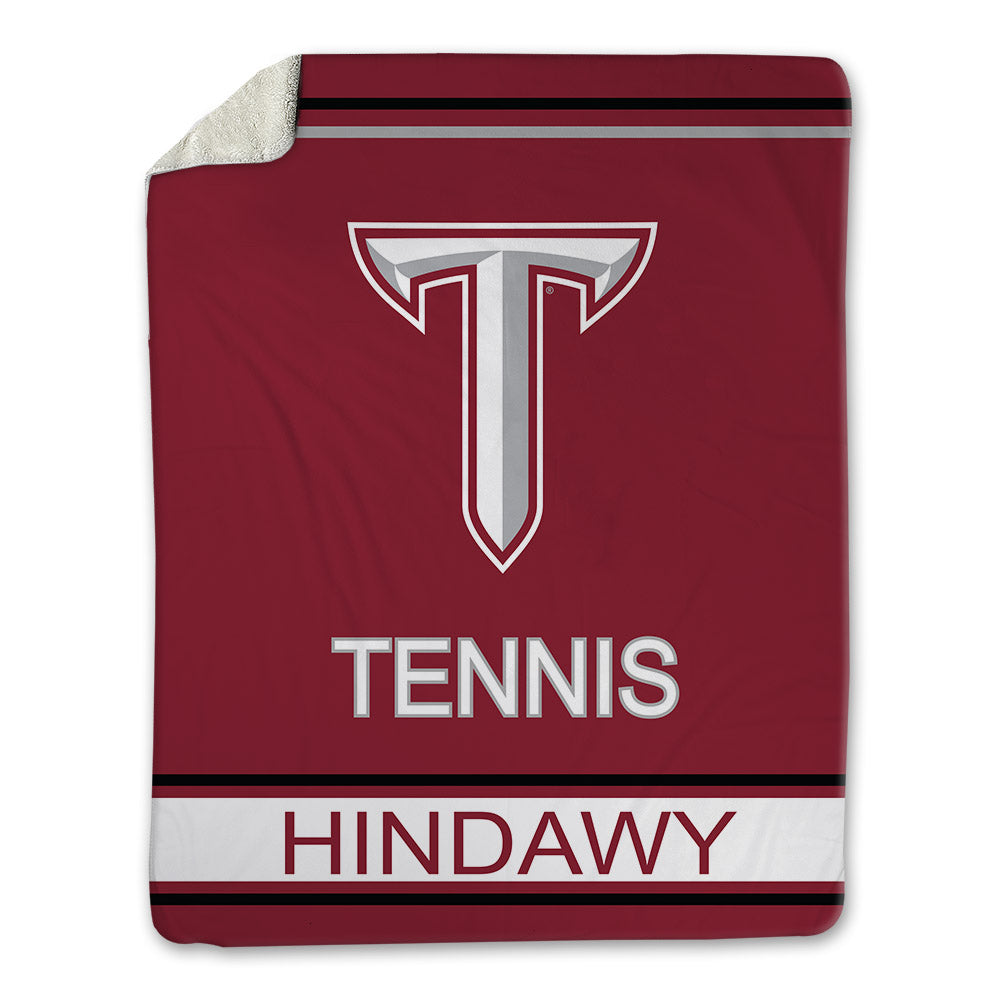 Troy - NCAA Women's Tennis : Sama Hindawy - Blanket-1