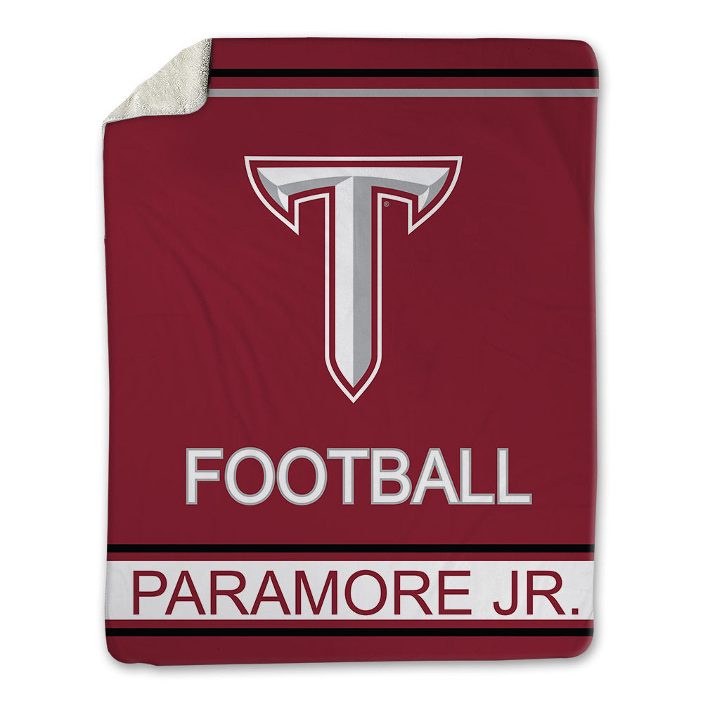 Troy - NCAA Football : Jermaine Paramore Jr. - Blanket-1