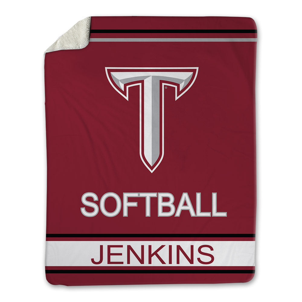 Troy - NCAA Softball : Sophia Jenkins - Blanket-1