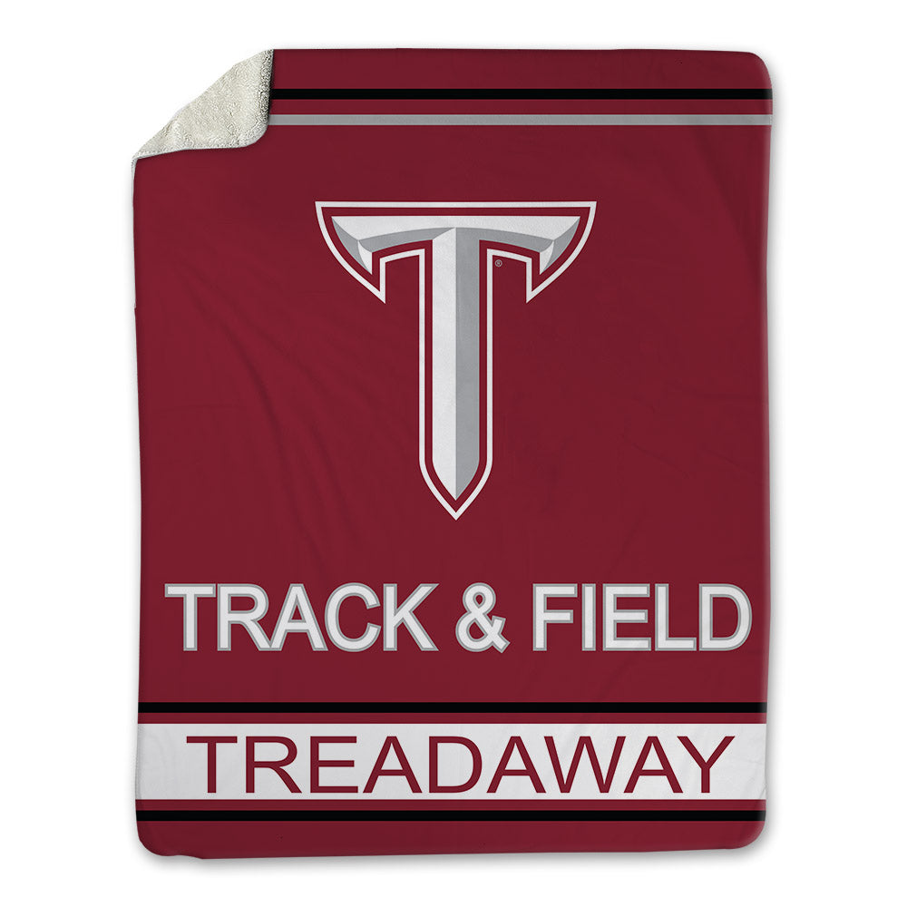Troy - NCAA Men's Track & Field : Riley Treadaway - Blanket-1