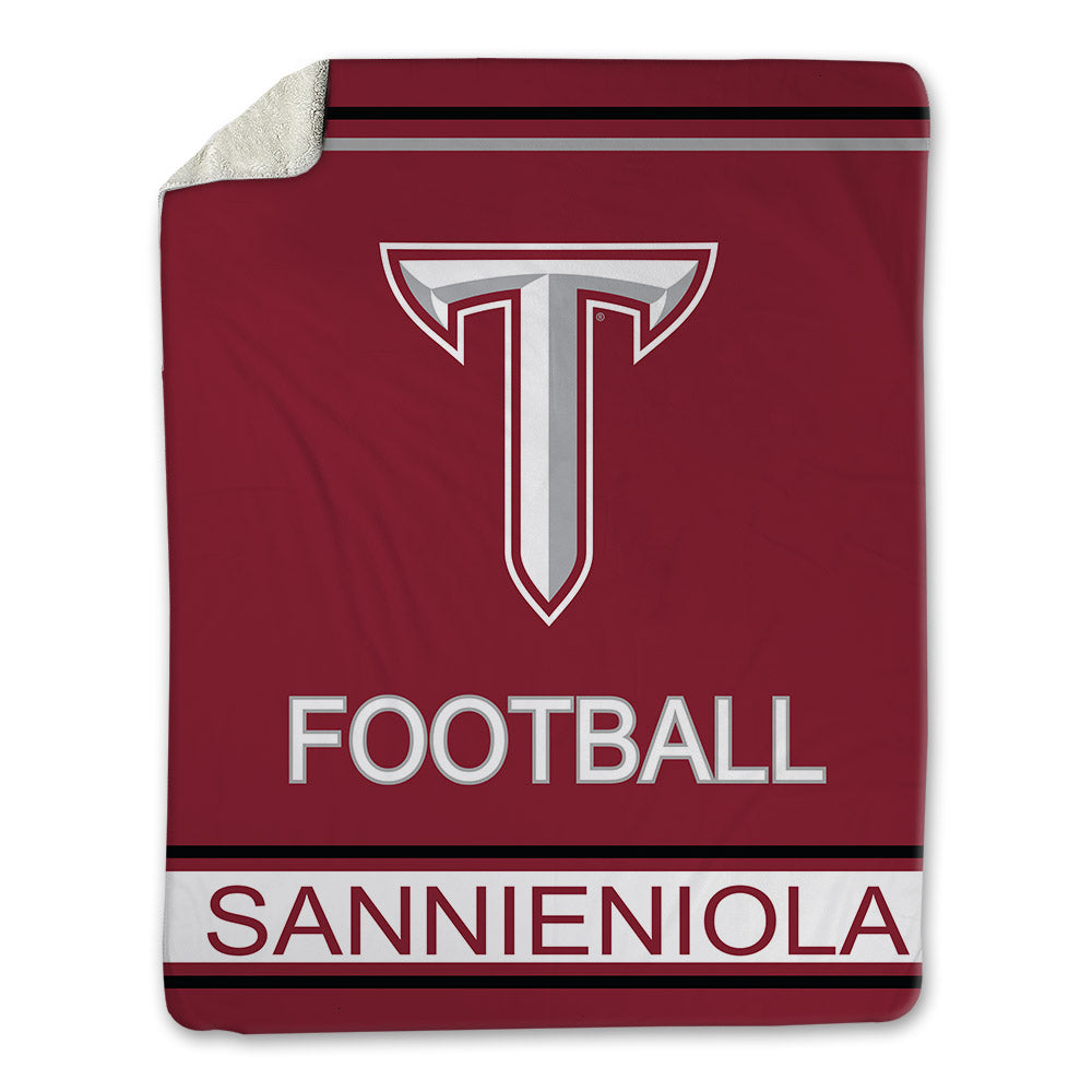 Troy - NCAA Football : Steven Sannieniola - Blanket-0
