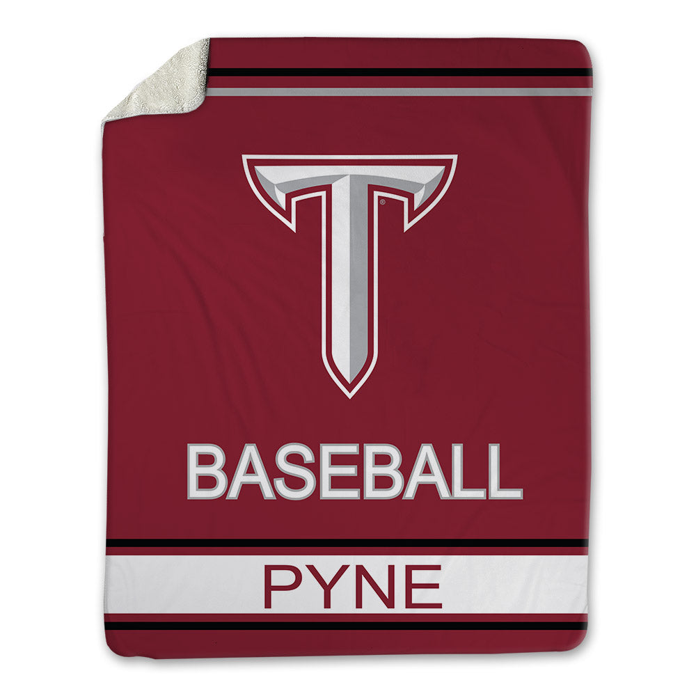 Troy - NCAA Baseball : Josh Pyne - Blanket-0