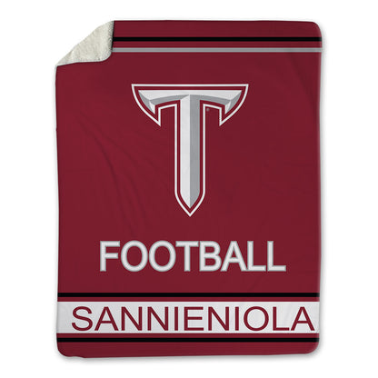 Troy - NCAA Football : Steven Sannieniola - Blanket-1