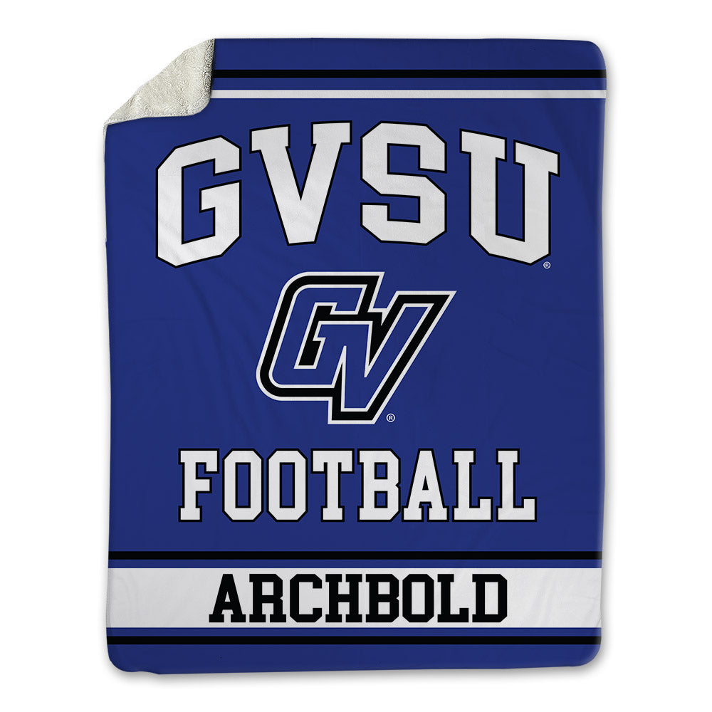 Grand Valley - NCAA Football : Jake Archbold - Blanket-0