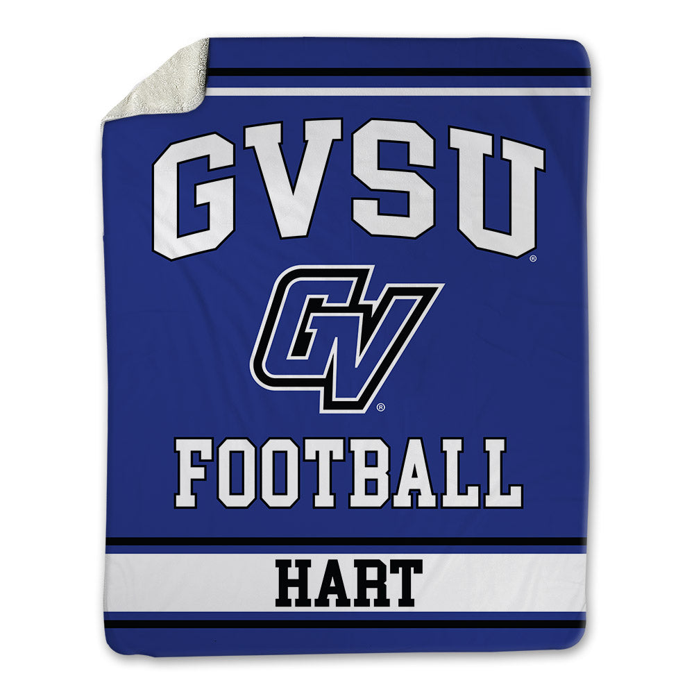 Grand Valley - NCAA Football : Grant Hart - Blanket-0