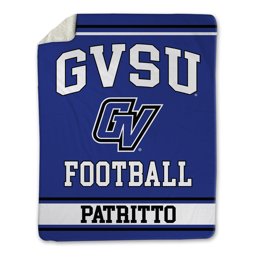 Grand Valley - NCAA Football : Cole Patritto - Blanket-0