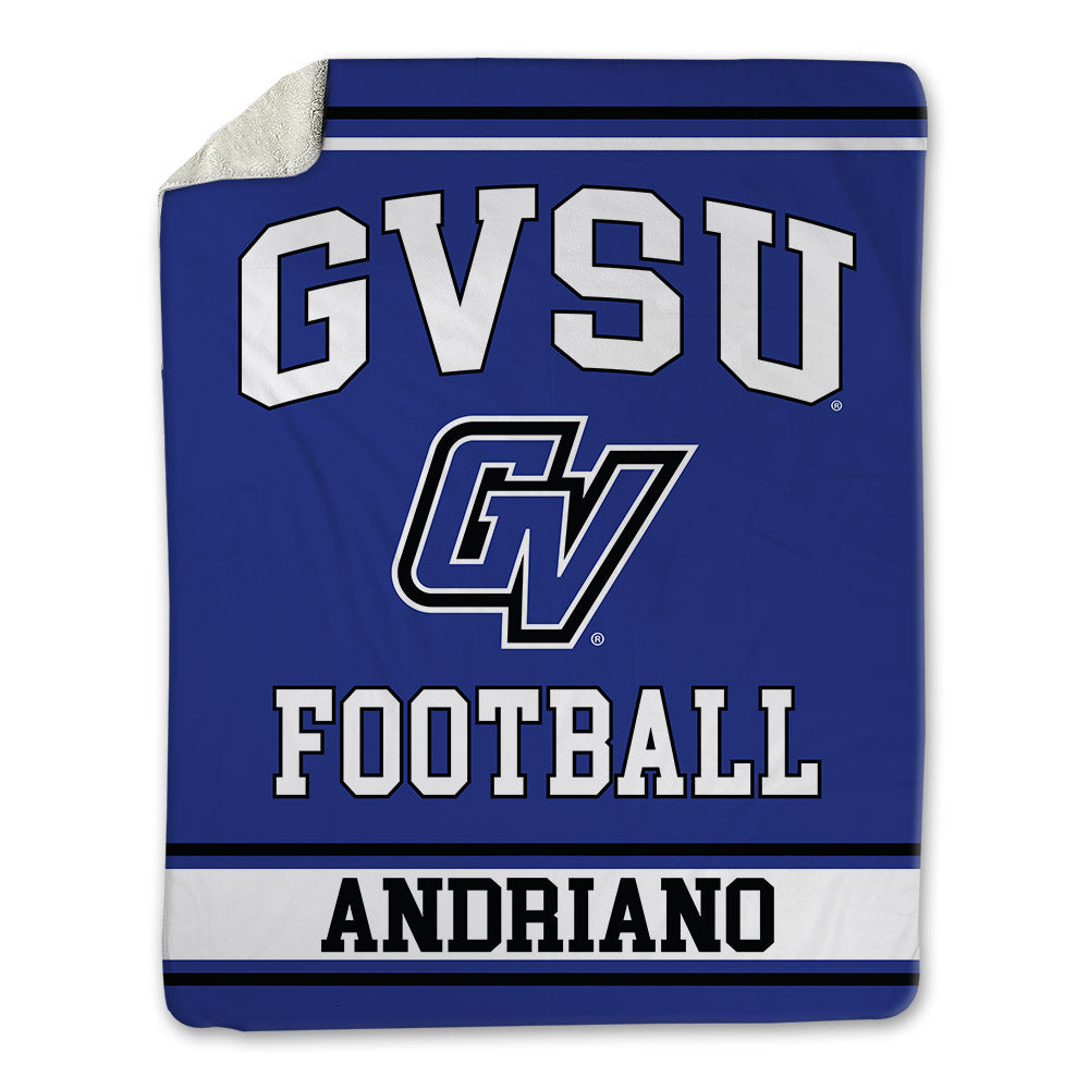Grand Valley - NCAA Football : Mattia Andriano - Blanket-0