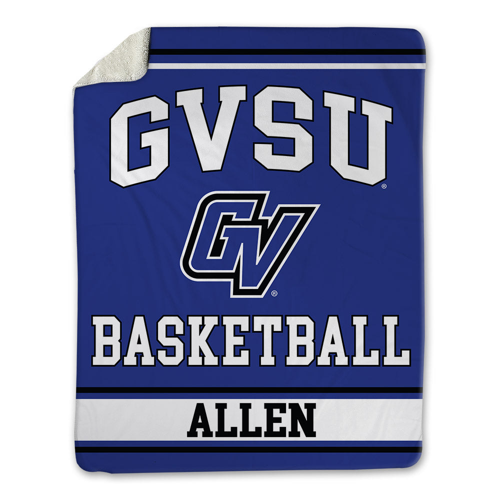 Grand Valley - NCAA Men's Basketball : Antaune Allen - Blanket-0