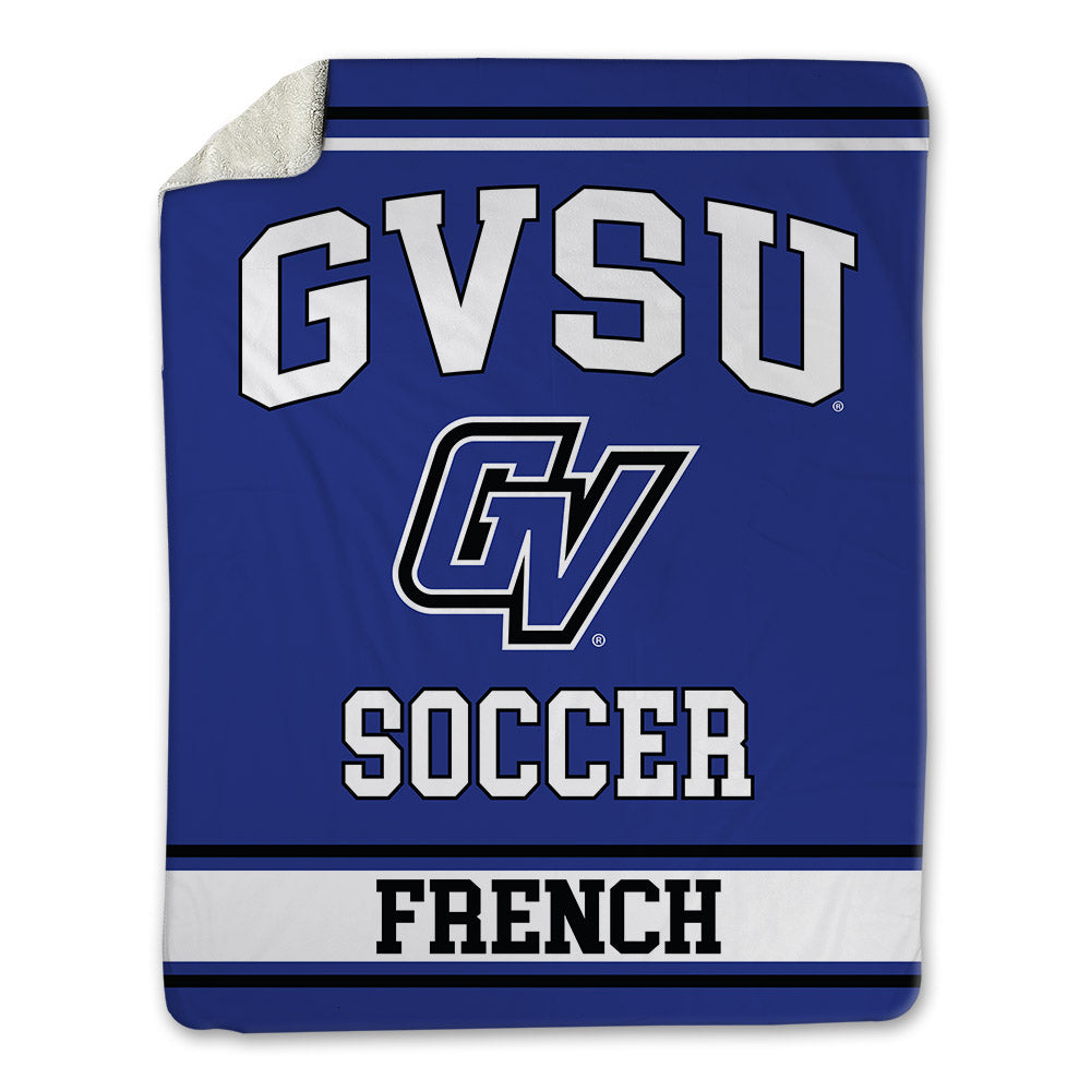 Grand Valley - NCAA Women's Soccer : Alli French - Blanket-0