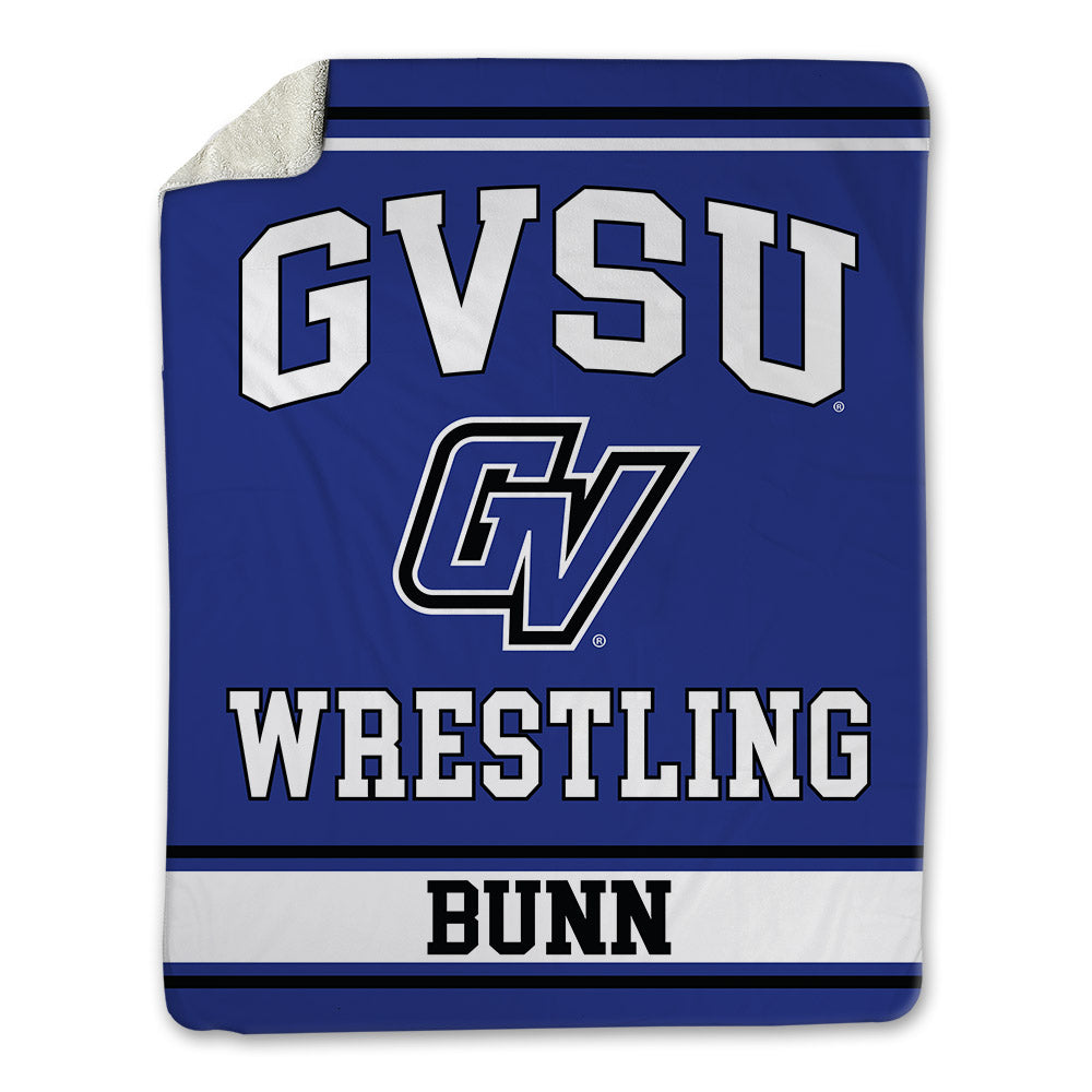 Grand Valley - NCAA Wrestling : Elijah Bunn - Blanket-0
