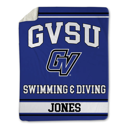 Grand Valley - NCAA Women's Swimming & Diving : Madison Jones - Blanket-0