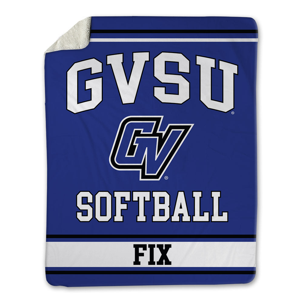 Grand Valley - NCAA Softball : Elyse Fix - Blanket-0