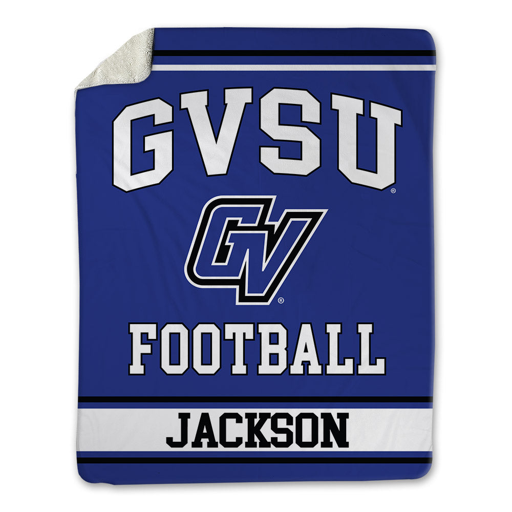 Grand Valley - NCAA Football : Tyus Jackson - Blanket-0