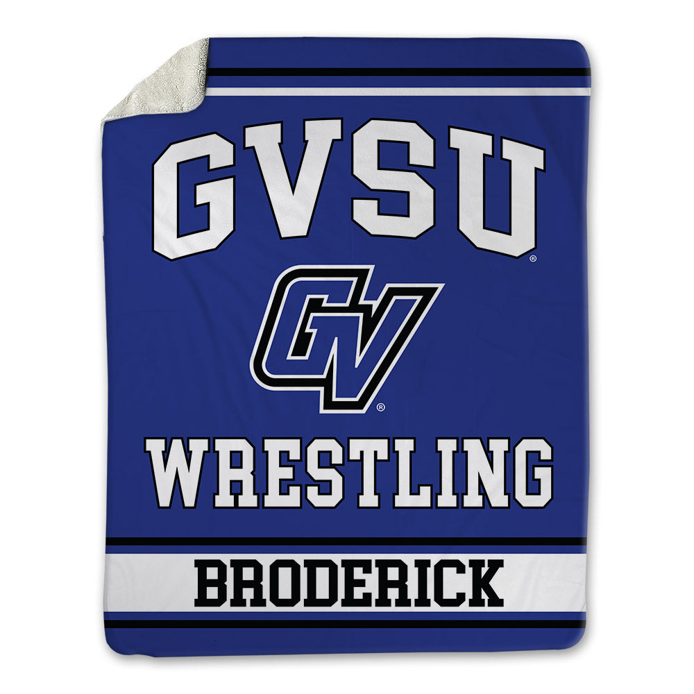 Grand Valley - NCAA Wrestling : Braden Broderick - Blanket-0