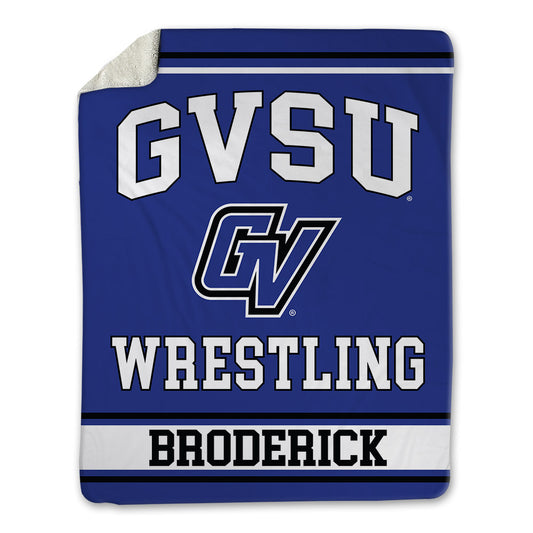 Grand Valley - NCAA Wrestling : Braden Broderick - Blanket-0