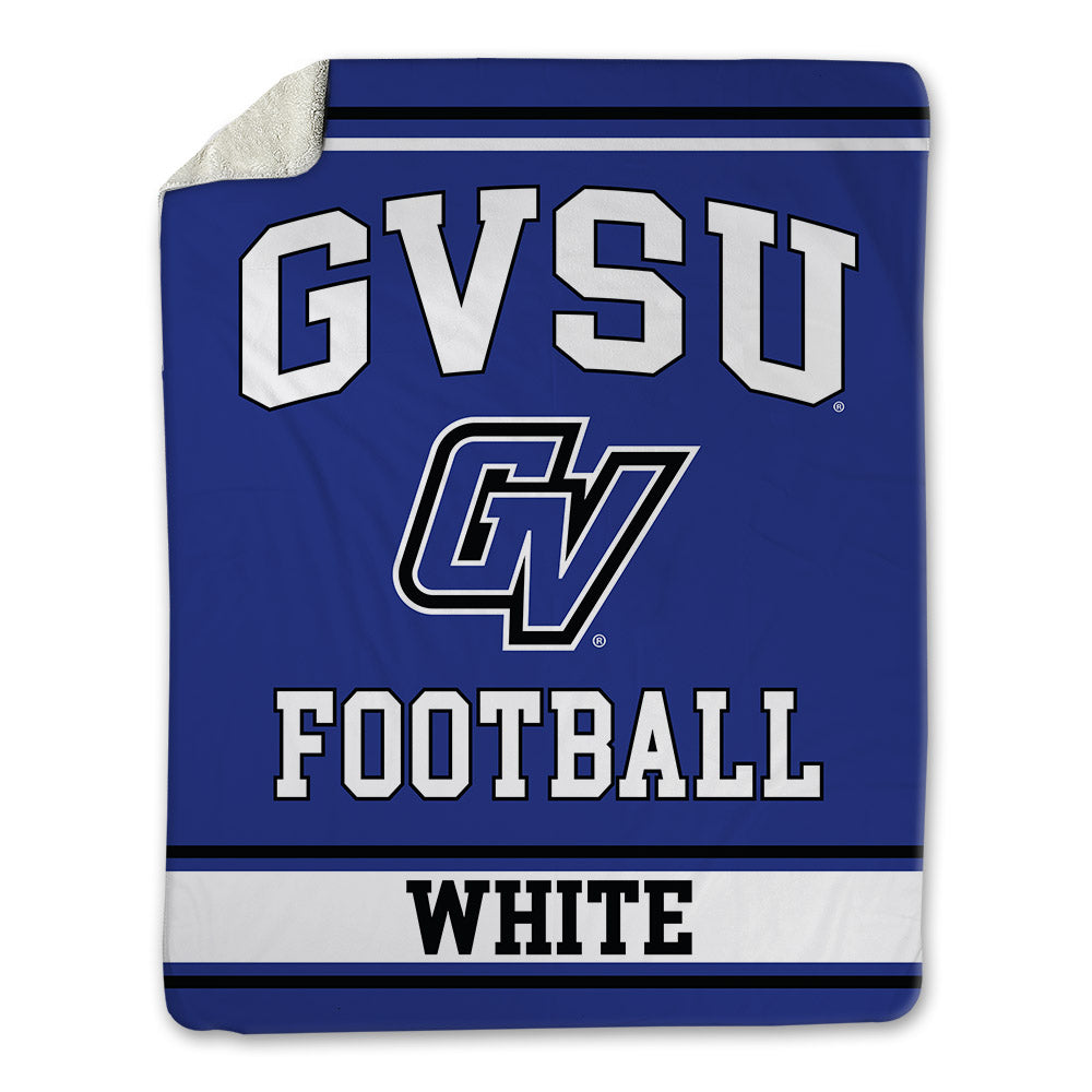 Grand Valley - NCAA Football : Michael White - Blanket-0