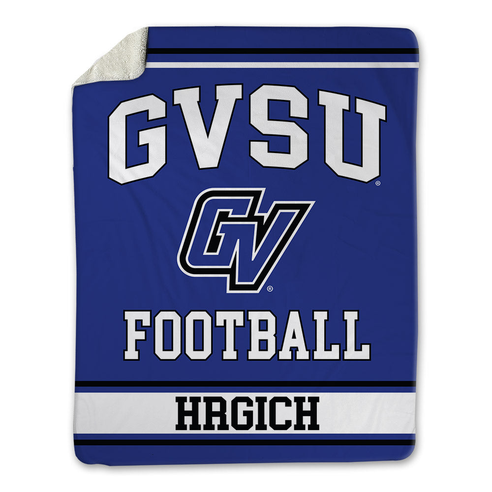 Grand Valley - NCAA Football : Trace Hrgich - Blanket-0