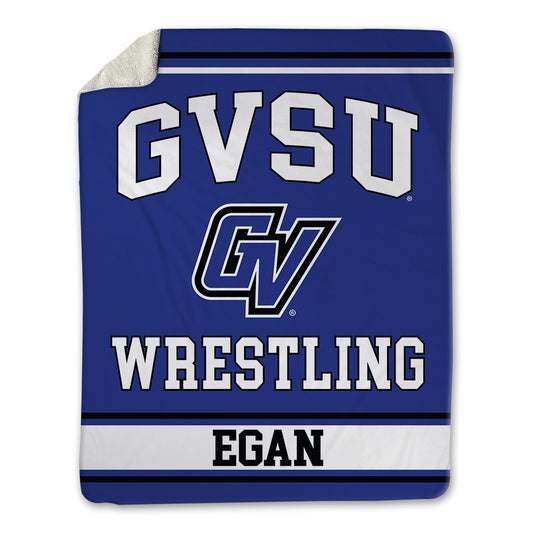 Grand Valley - NCAA Wrestling : Luke Egan - Blanket-0