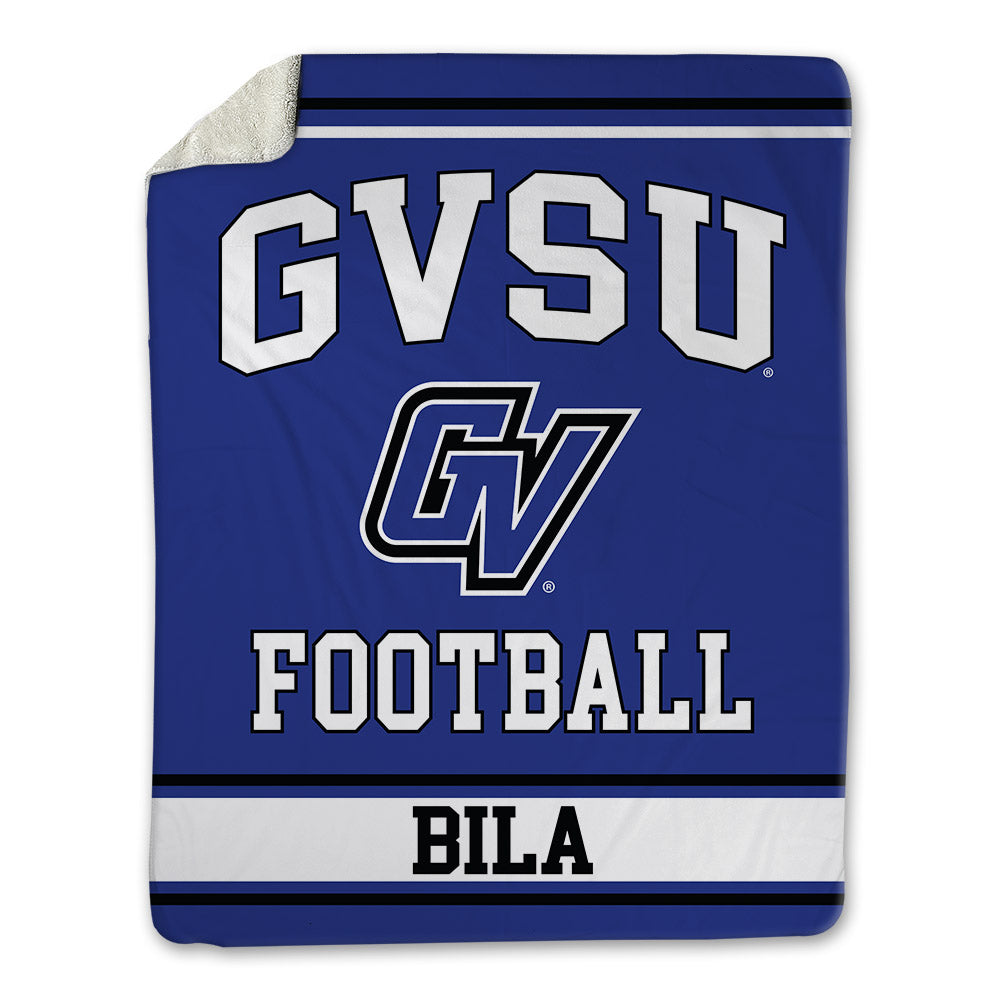 Grand Valley - NCAA Football : Colton Bila - Blanket-0