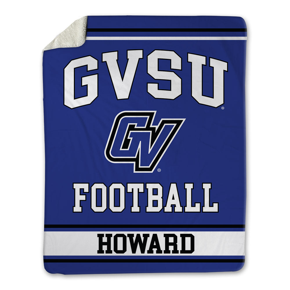 Grand Valley - NCAA Football : Barry Howard - Blanket-0