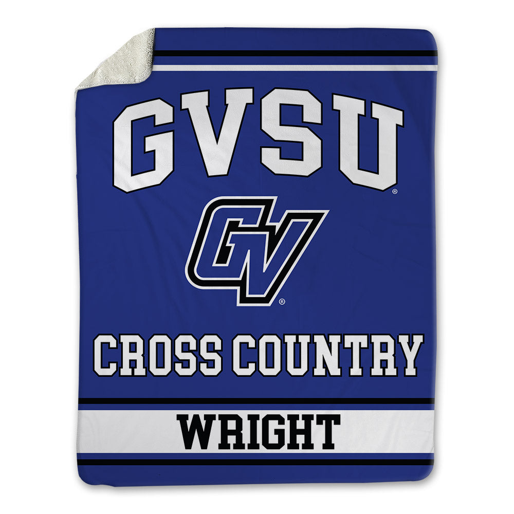 Grand Valley - NCAA Men's Cross Country : Andrew Wright - Blanket-0