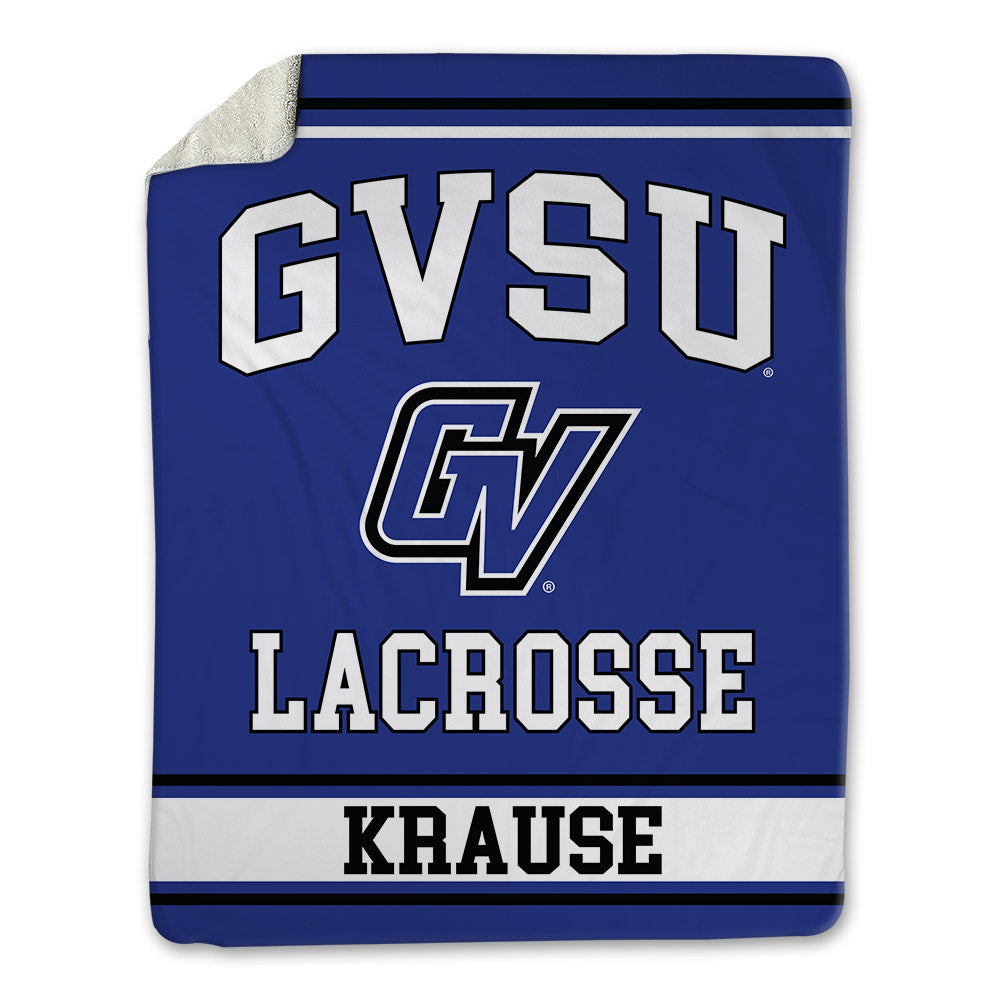 Grand Valley - NCAA Women's Lacrosse : Sarah Krause - Blanket-0