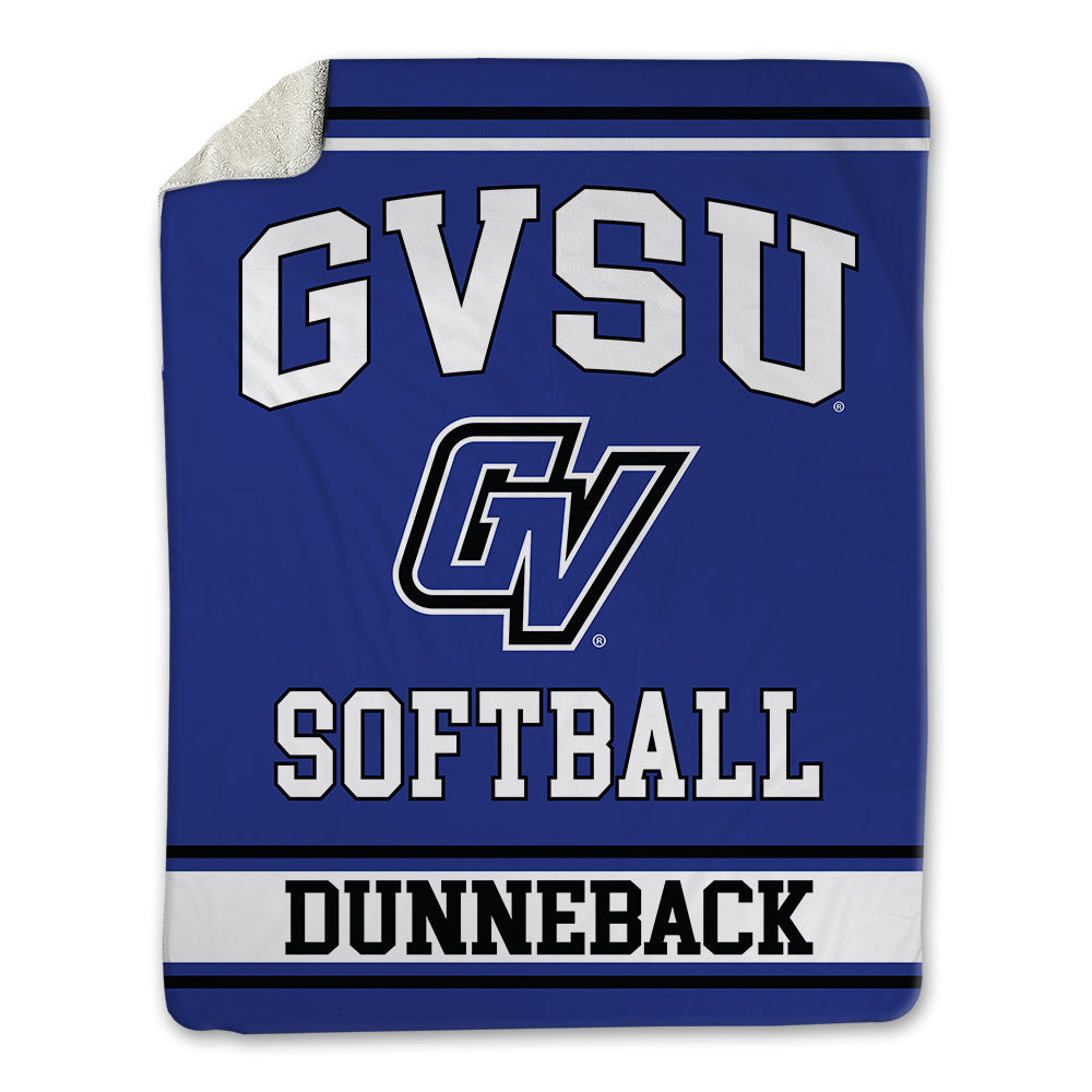 Grand Valley - NCAA Softball : Taylor Dunneback - Blanket-0