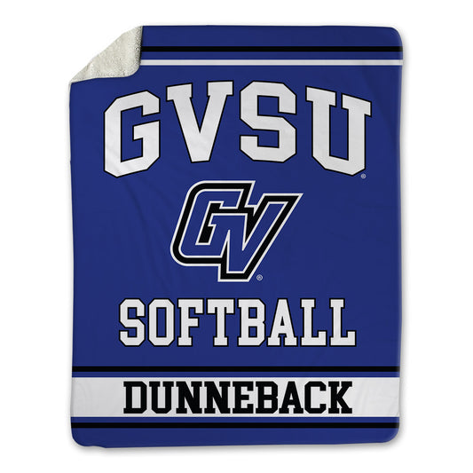 Grand Valley - NCAA Softball : Taylor Dunneback - Blanket-0