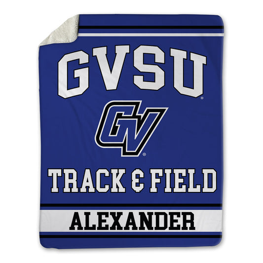 Grand Valley - NCAA Men's Track & Field : Jhavon Alexander - Blanket-0