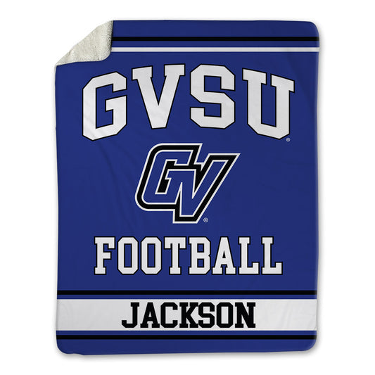 Grand Valley - NCAA Football : Ronald Jackson - Blanket-0