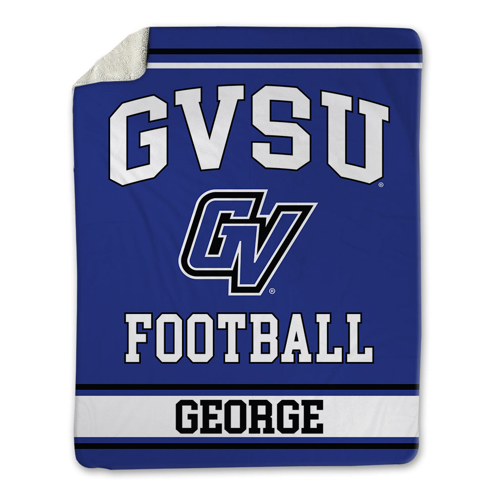 Grand Valley - NCAA Football : Jonnell George - Blanket-0