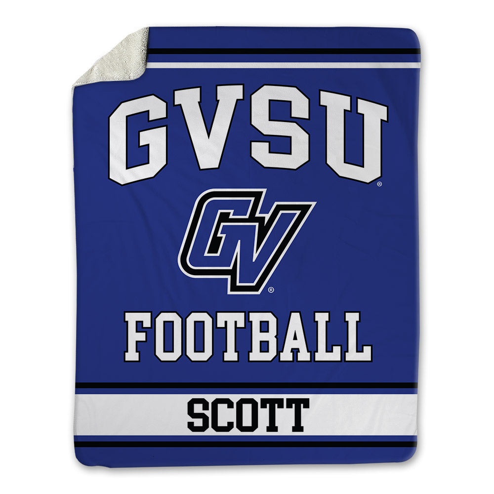 Grand Valley - NCAA Football : Anthony Scott - Blanket-0