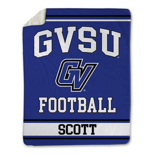 Grand Valley - NCAA Football : Anthony Scott - Blanket-0