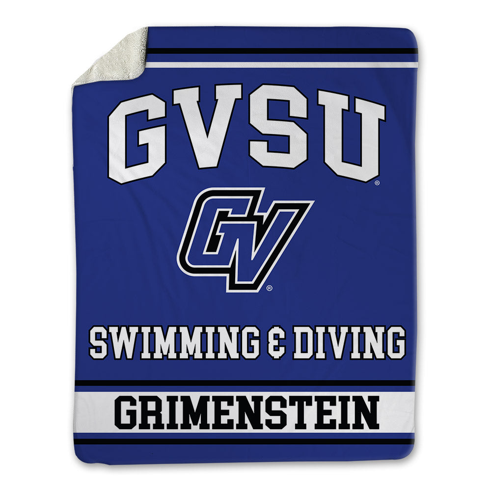 Grand Valley - NCAA Men's Swimming & Diving : Joshua Grimenstein - Blanket-0