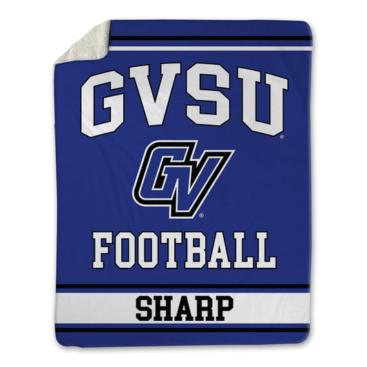 Grand Valley - NCAA Football : Miles Sharp - Blanket-0