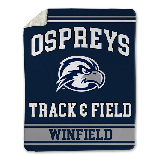 UNF - NCAA Men's Track & Field : Michael Winfield - Blanket-0