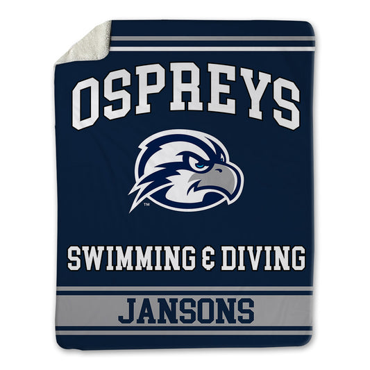 UNF - NCAA Women's Swimming & Diving : Annalia Jansons - Blanket-0