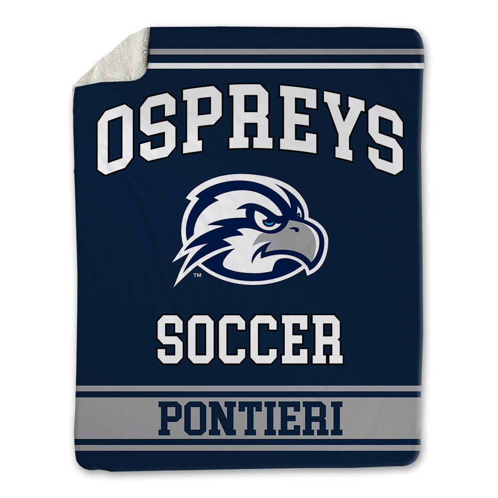 UNF - NCAA Women's Soccer : sophia pontieri - Blanket-0