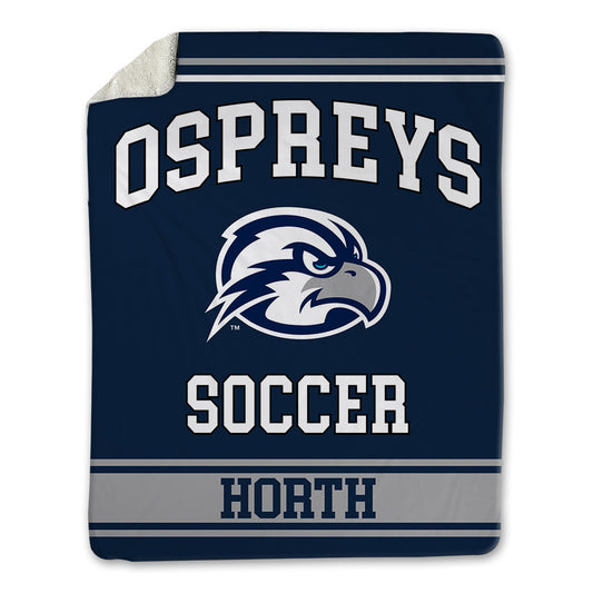 UNF - NCAA Women's Soccer : Skya Horth - Blanket-0