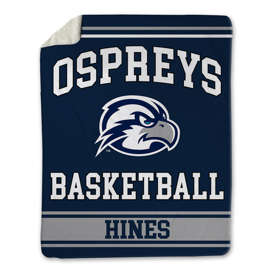 UNF - NCAA Men's Basketball : Devin Hines - Blanket-0